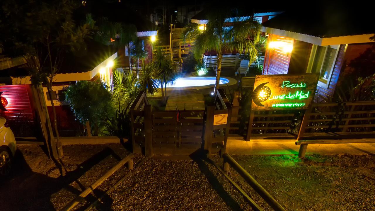 Posada Lune De Miel Punta Del Diablo Esterno foto